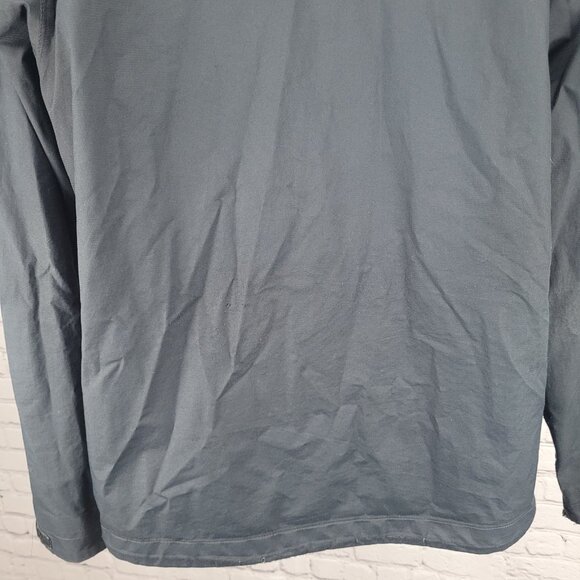 The North Face Black Lightweight Hooded Windbreaker Double Zip Jacket Medium M - Picture 13 of 16